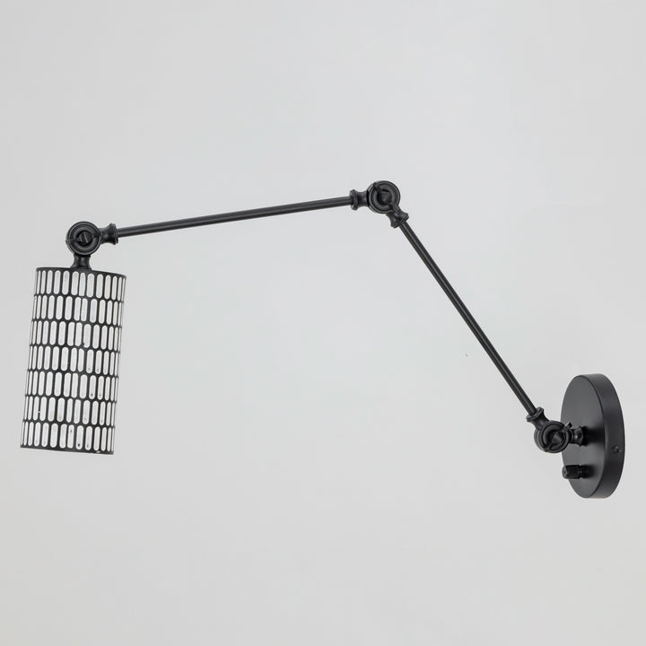 Shaka 1-Light Swing Arm Wall Sconce by Studio M Lighting – lifestyle