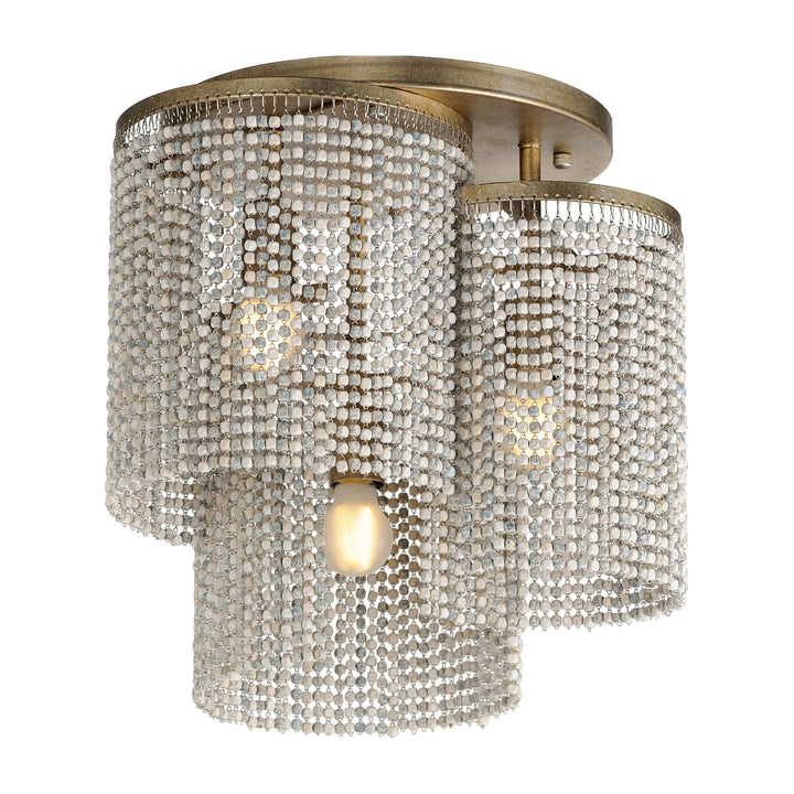 Fontaine 3-Light Flush Mount by Studio M Lighting
