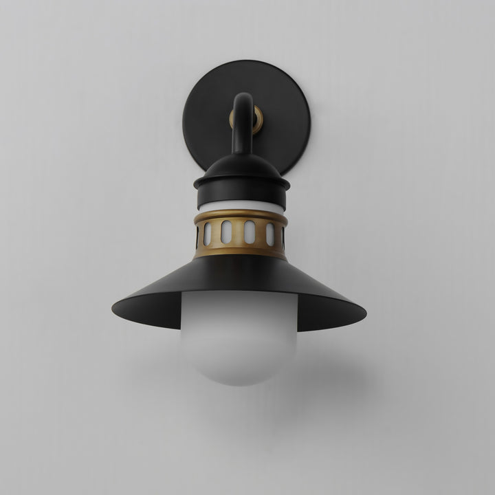 Admiralty 1-Light Outdoor Wall Sconce 365122 by Studio M Lighting – lifestyle