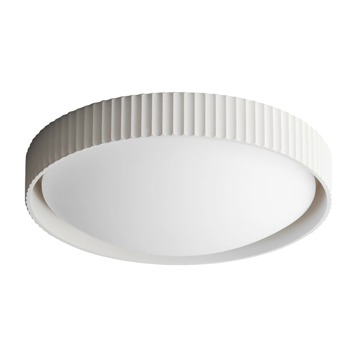 Souffle 18 LED Flush Mount by Studio M Lighting in Chaulk White