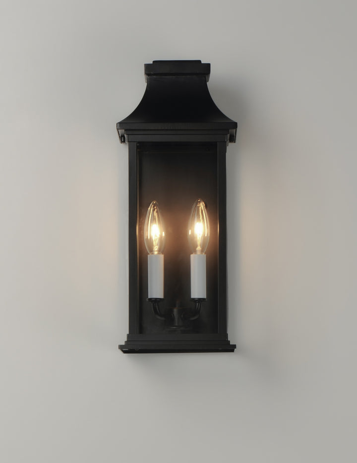 Vicksburg 2-Light Outdoor Pocket Wall Sconce by Studio M Lighting – lifestyle