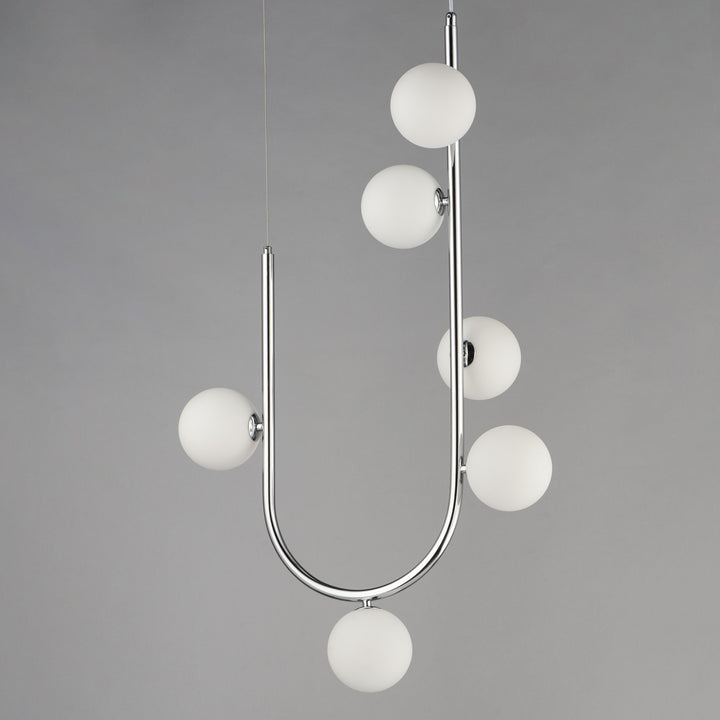 Contour 6-Light Cord Hung Pendant by Studio M Lighting – lifestyle