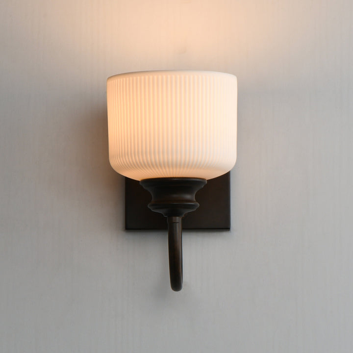 Bisque 1-Light Wall Sconce by Studio M Lighting – lifestyle