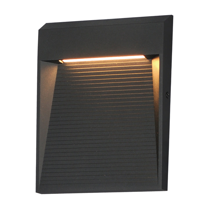 Steps pes LED Outdoor Sconce by Studio M Lighting in Black