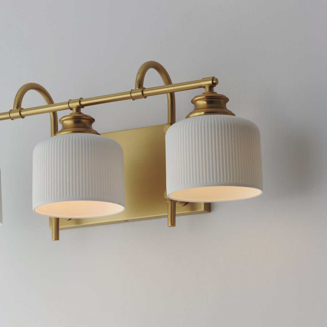 Bisque 3-Light Bath Vanity by Studio M Lighting – lifestyle