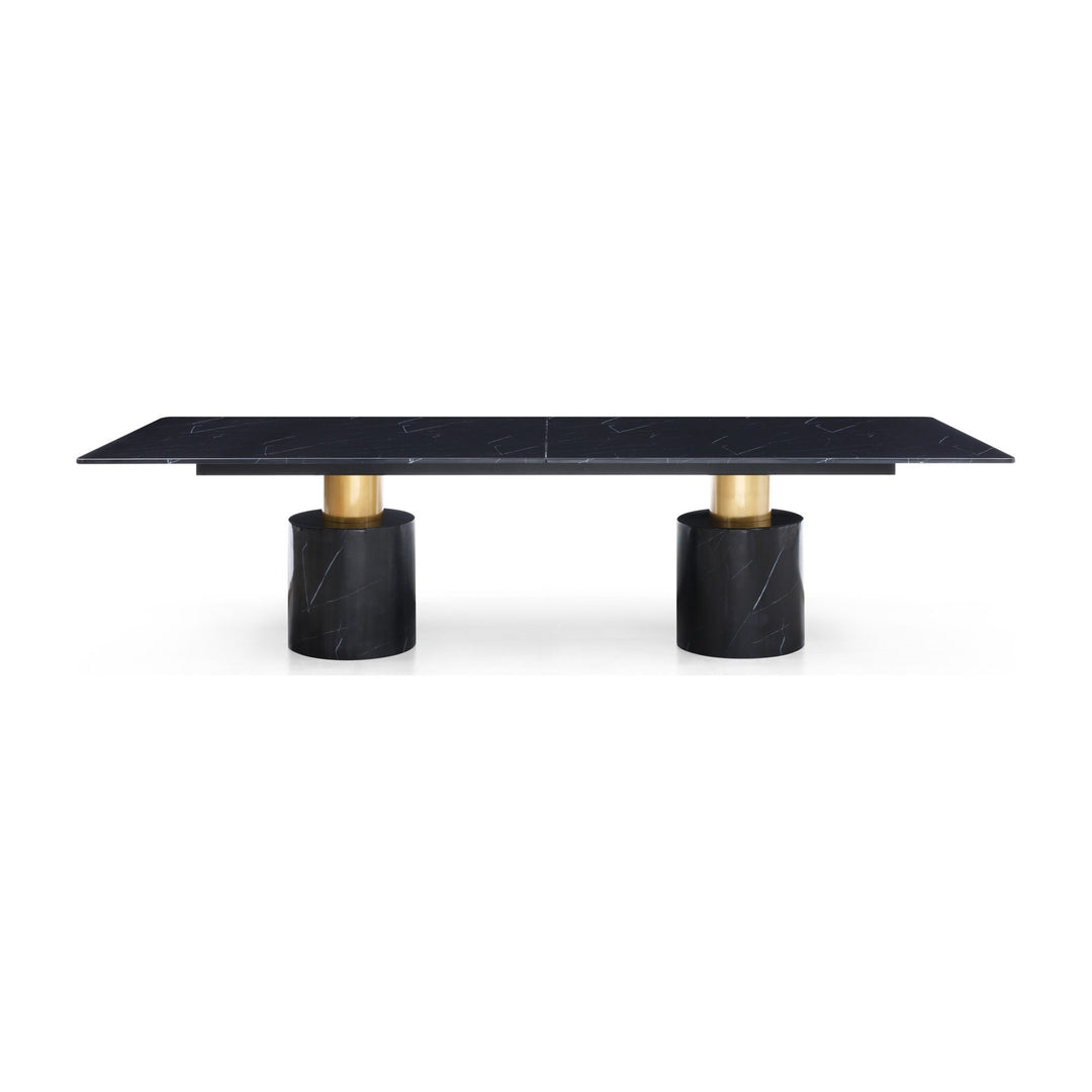 Geneva Dining Table Cylinder by Whiteline Modern Living