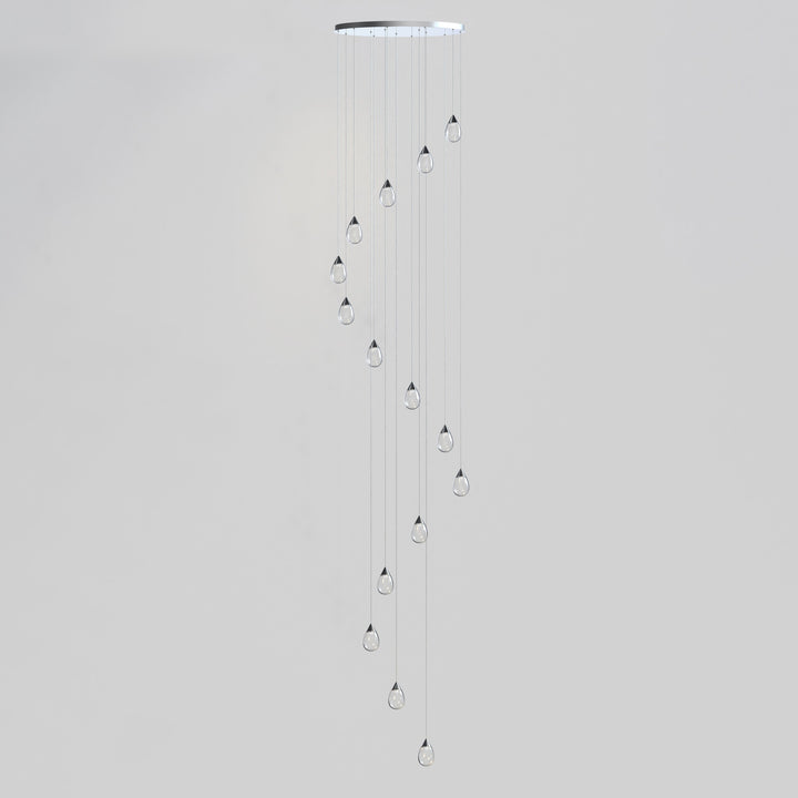 Dewdrop 15-Light LED Pendant by Studio M Lighting – lifestyle
