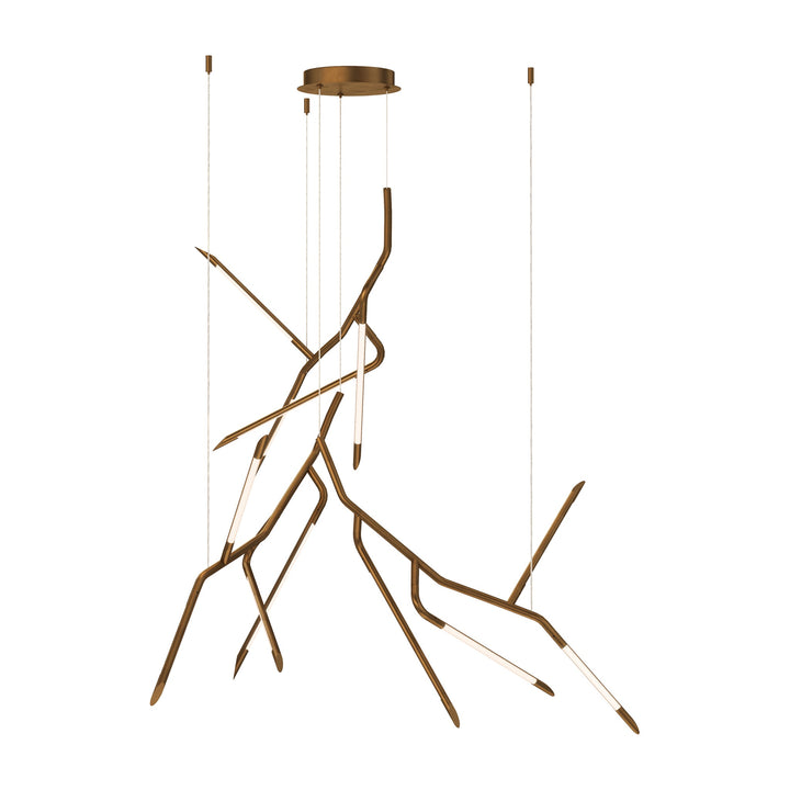 Scion LED by Studio M Lighting in Weathered Brass