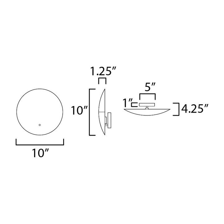 Aurelia 1-Light by Studio M Lighting – line drawing