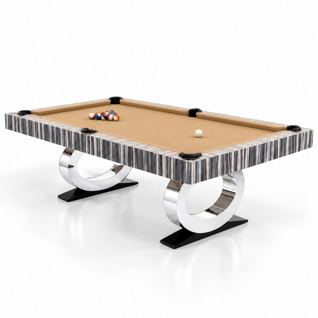 Daphne pool table - Original Wood / Camel 