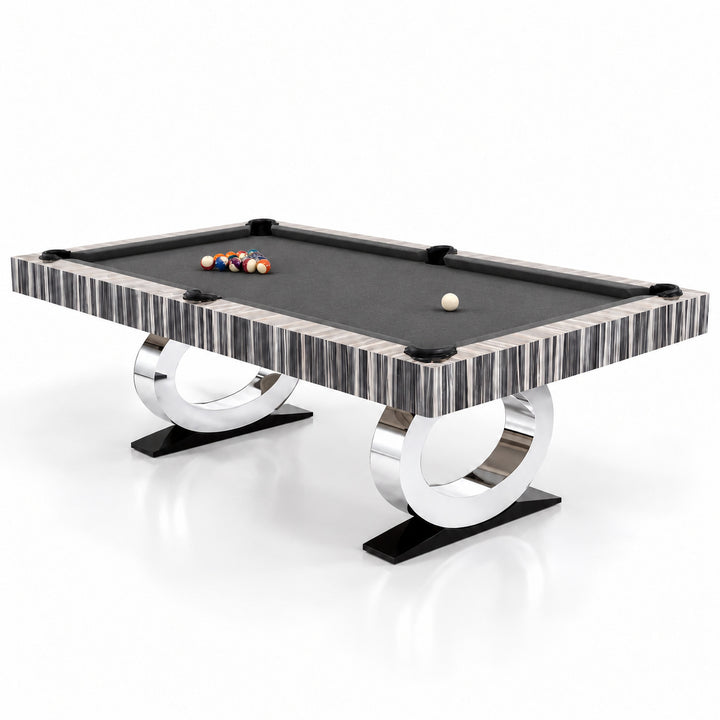 Daphne pool table - Original Wood / Graphite 