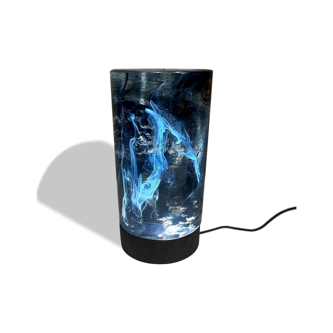 Dark Ocean Cylinder Table Lamp Arditi Collection