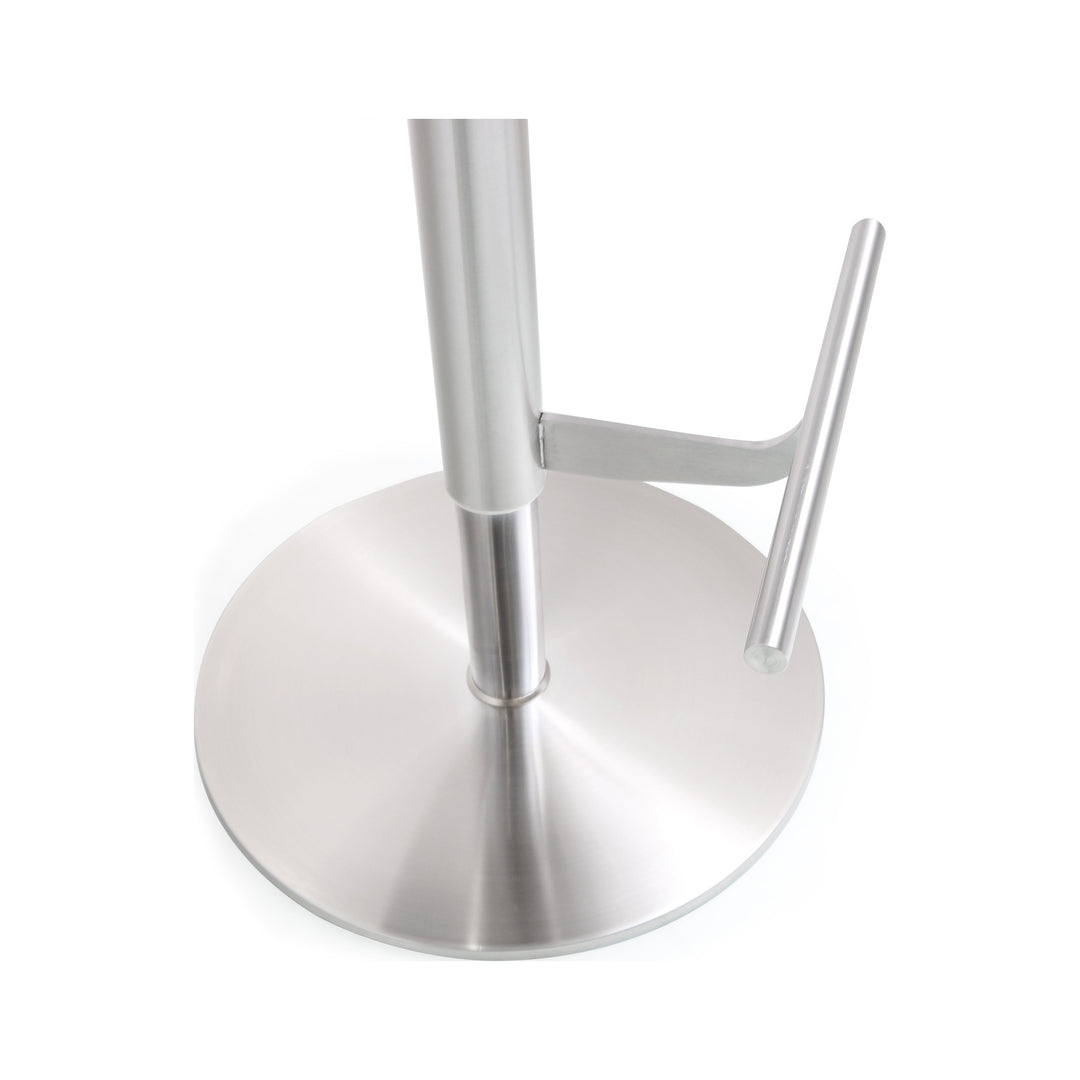 Darwin Hydraulic Bar Stool — white cutout (Taji)