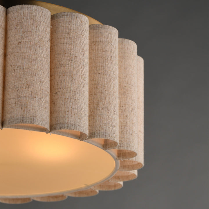 Penelope 2-Light Flush mount by Studio M Lighting – lifestyle