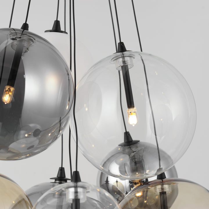 Burst 9-Light LED Pendant by Studio M Lighting – lifestyle