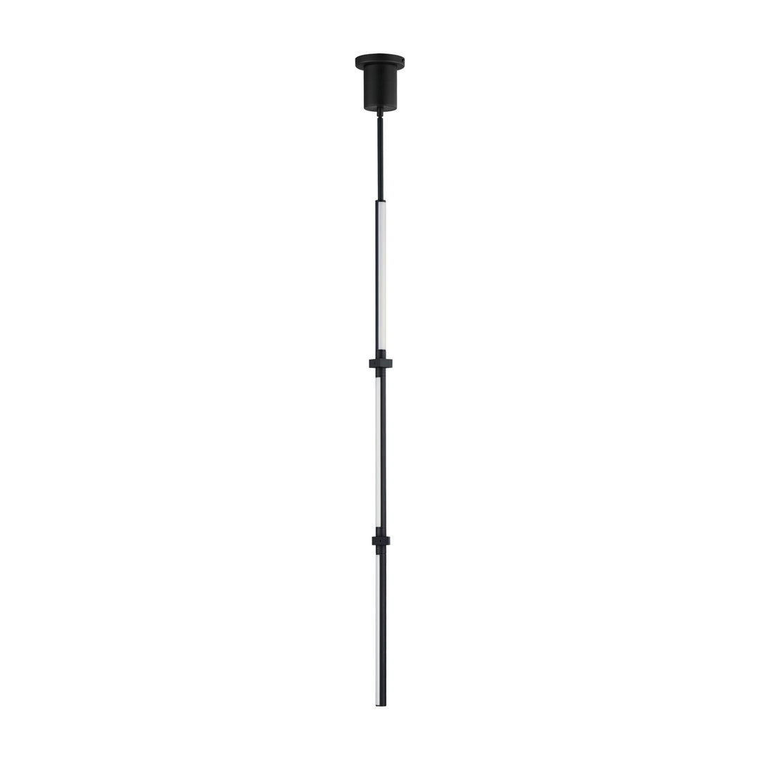 Dorian 48 Vertical LED Pendant by Studio M Lighting in Black