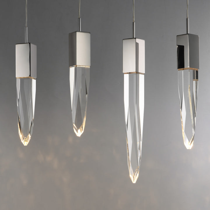 Quartz LED 12-Light Pendant by Studio M Lighting – lifestyle