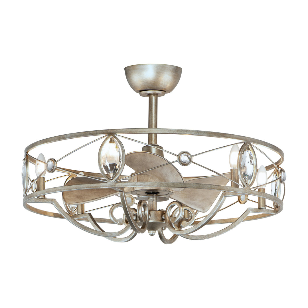 Solitaire 6-Light WiFi-enabled LED Fandelight by Studio M Lighting