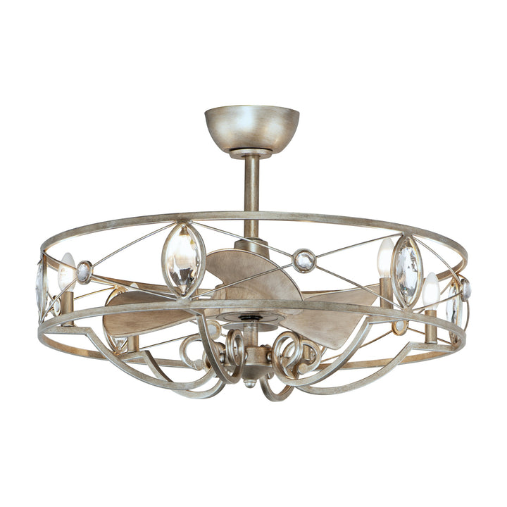 Solitaire 6-Light WiFi-enabled LED Fandelight by Studio M Lighting