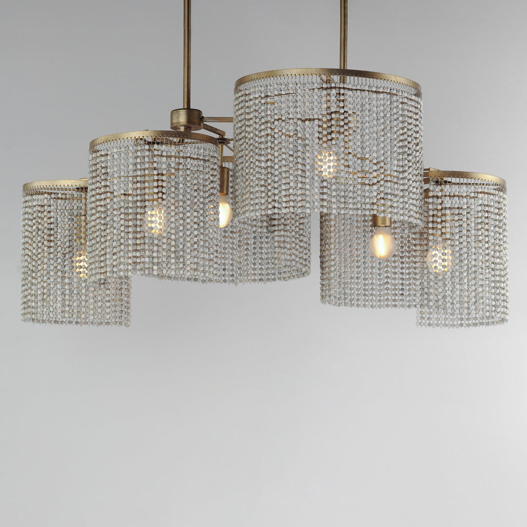 Fontaine 6-Light Linear Pendant by Studio M Lighting – lifestyle