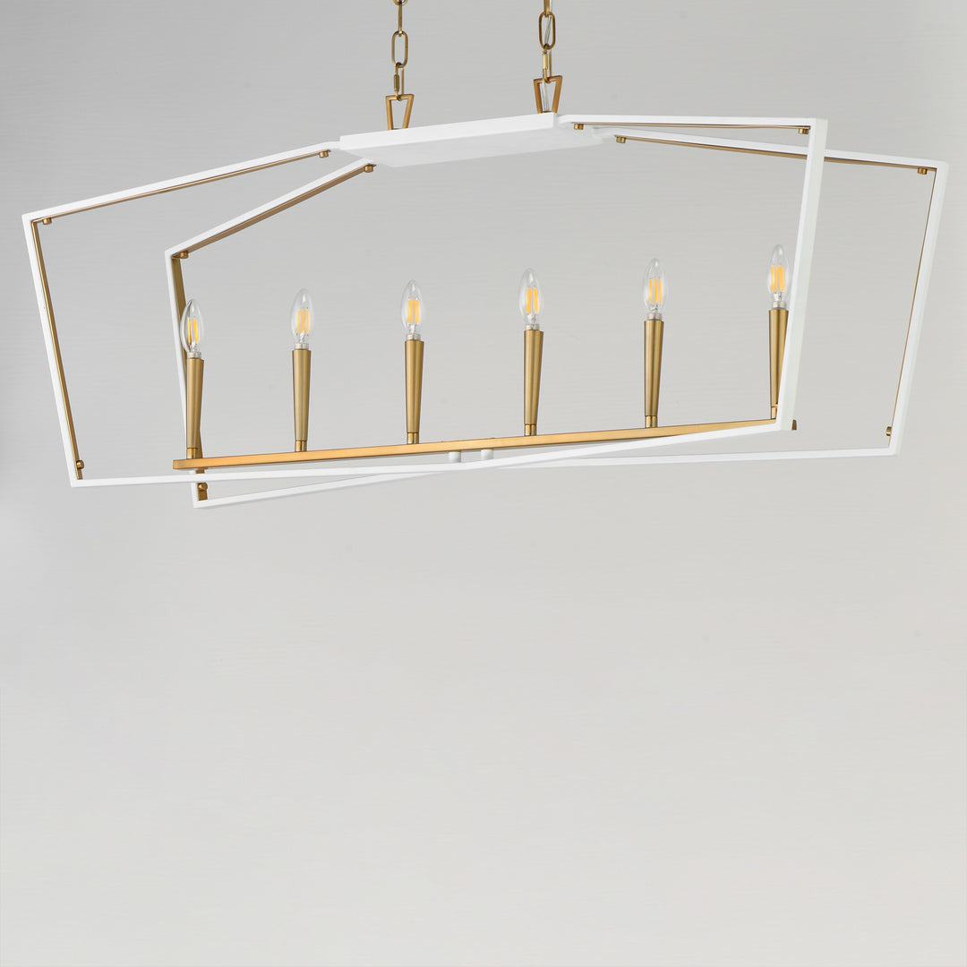 Melrose 6-Light Linear Pendant by Studio M Lighting – lifestyle