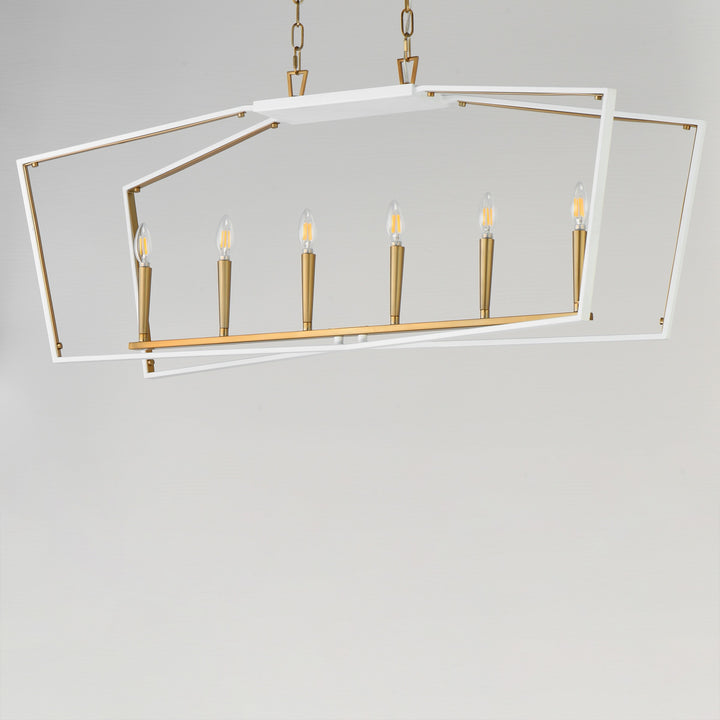 Melrose 6-Light Linear Pendant by Studio M Lighting – lifestyle
