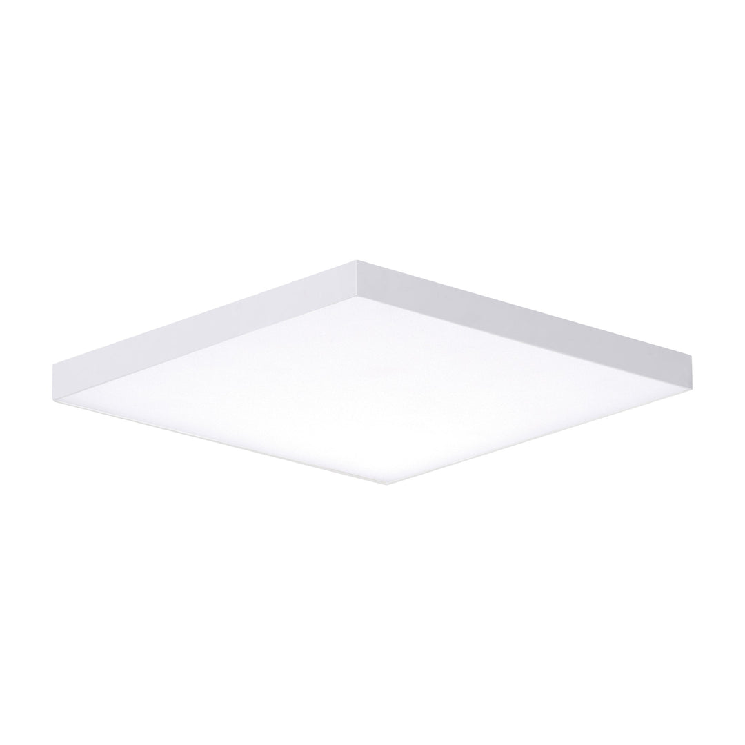 Trim 10.5" SQ LED Flush Mount 3000K by Studio M Lighting in White