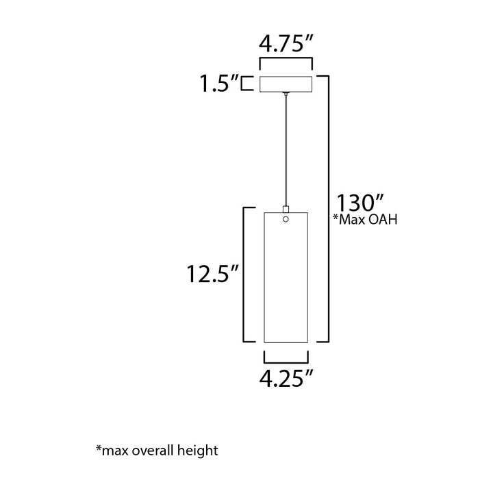 Highball LED by Studio M Lighting – line drawing