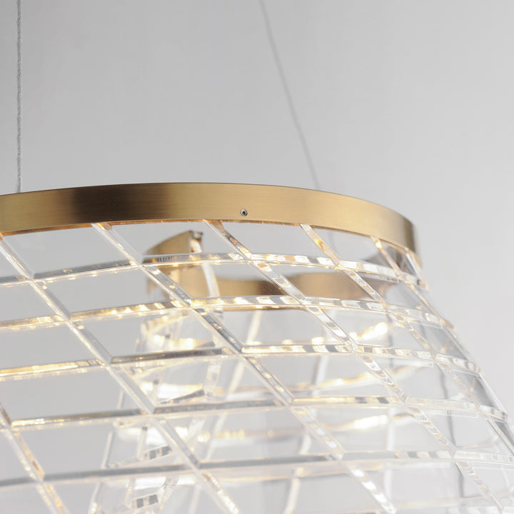 Tartan 1-Light LED Pendant 254814 by Studio M Lighting – lifestyle