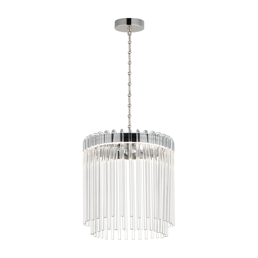 Jolie 11 LED Pendant by Studio M Lighting in Polished Nickel