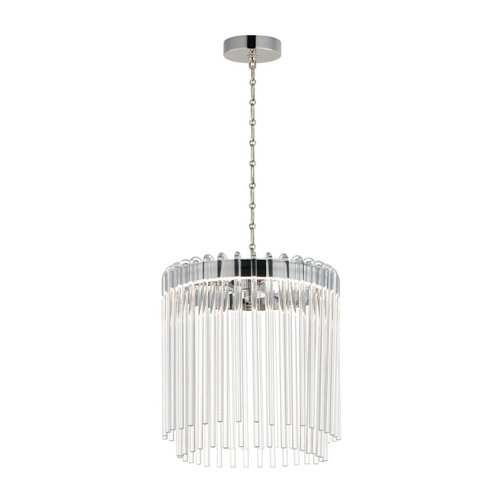 Jolie 11 LED Pendant by Studio M Lighting in Polished Nickel