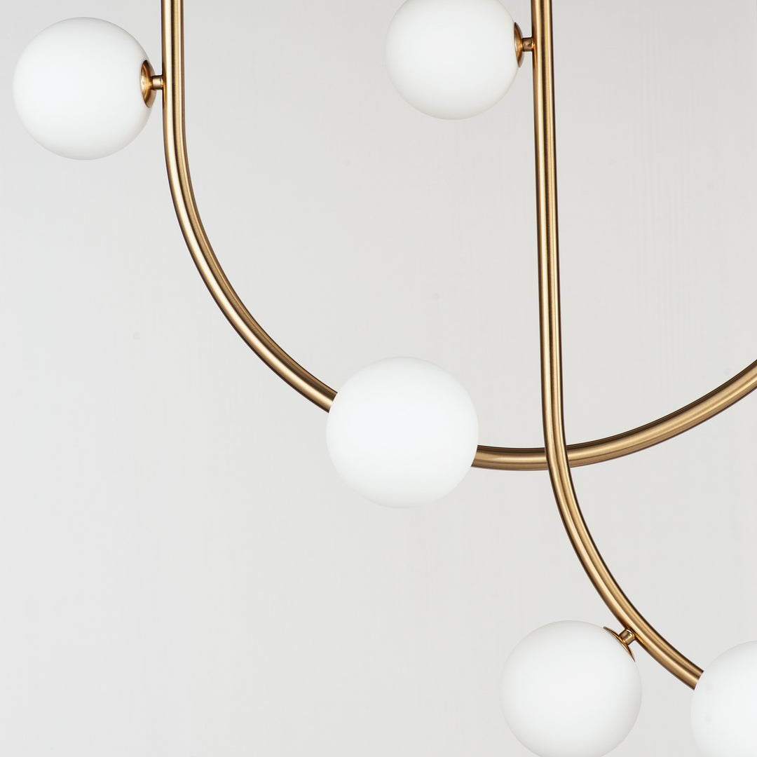 Contour 19-Light Fixed Stem Ceiling Light by Studio M Lighting – lifestyle