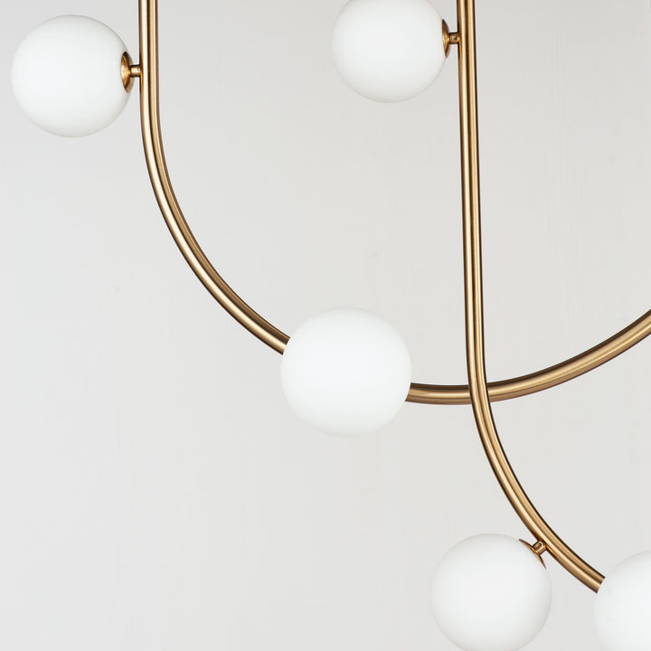 Contour 19-Light Fixed Stem Ceiling Light by Studio M Lighting – lifestyle