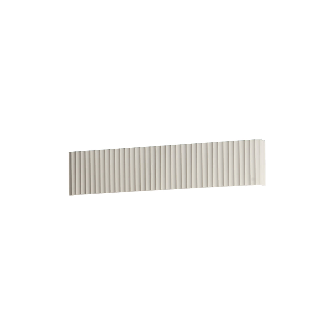 Delphi 30" LED Wall Sconce CCT Select by ET2 Lighting in Chalk White, front view