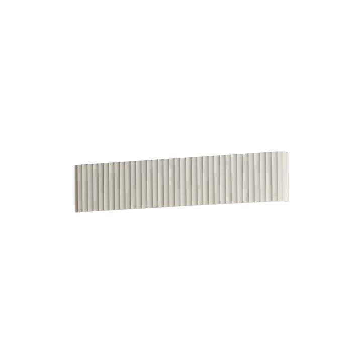 Delphi 30" LED Wall Sconce CCT Select by ET2 Lighting in Chalk White, front view