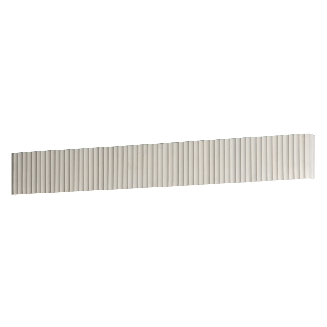 Delphi 47.5" LED Wall Sconce CCT Select by ET2 Lighting in Chalk White, front view