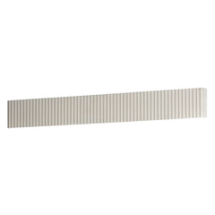 Delphi 47.5" LED Wall Sconce CCT Select by ET2 Lighting in Chalk White, front view