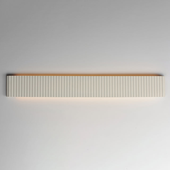 Delphi 47.5" LED Wall Sconce CCT Select by ET2 Lighting, styled view 2