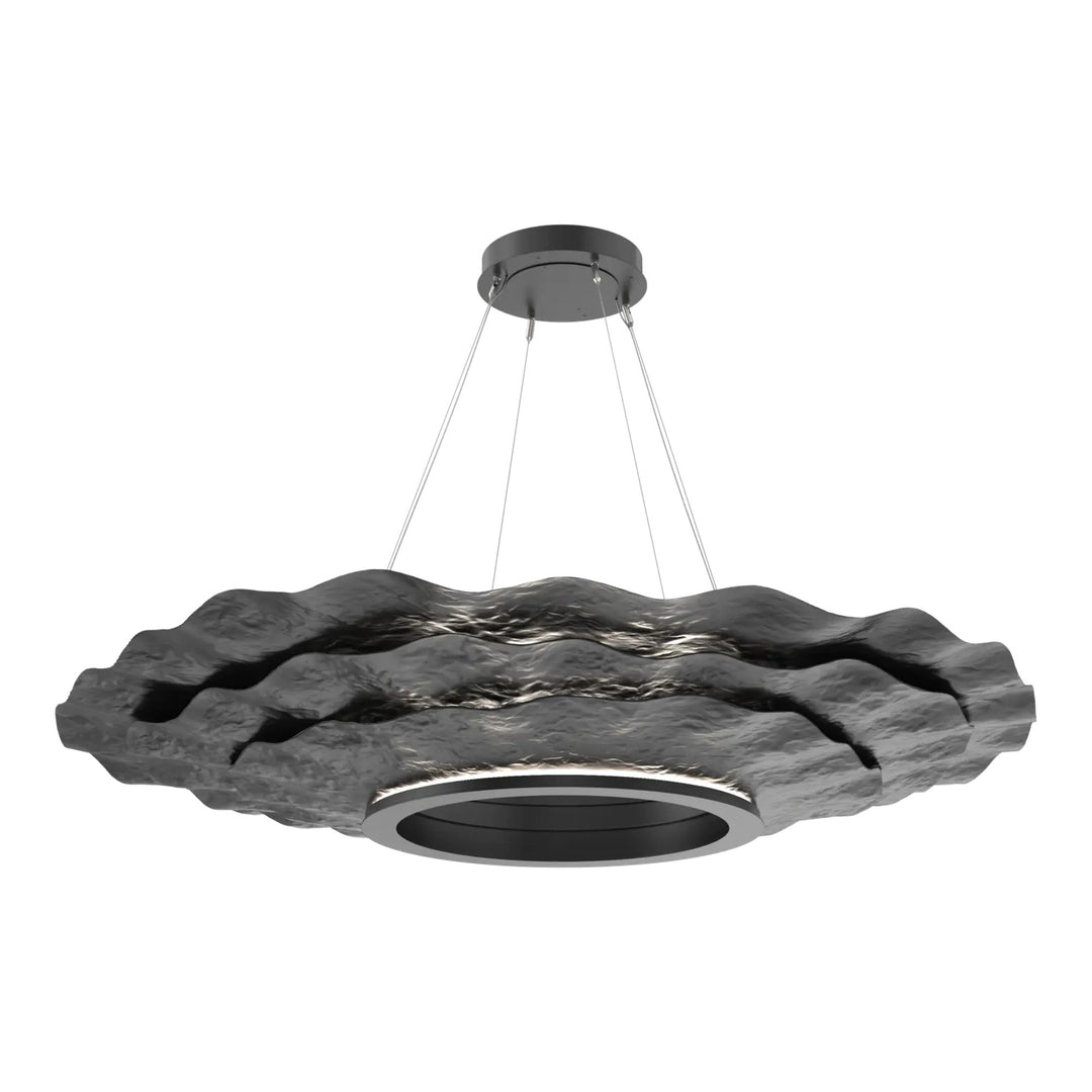 Delphine Chandelier by Hammerton Studio – Large in Matte Black