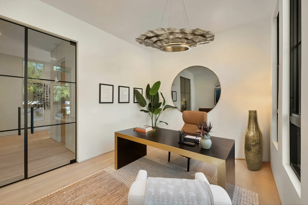 Delphine Chandelier by Hammerton Studio in a styled interior
