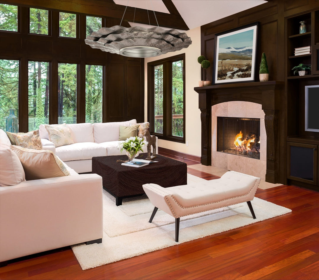 Delphine Chandelier by Hammerton Studio in a styled interior