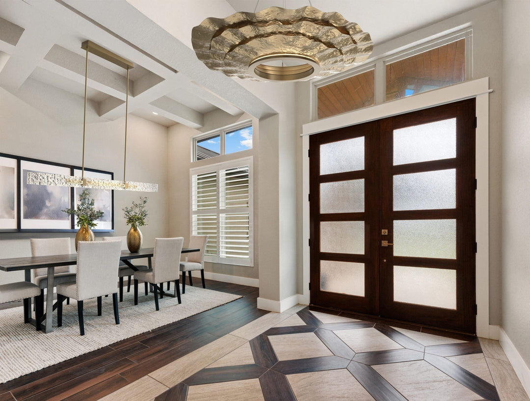 Delphine Chandelier by Hammerton Studio in a styled interior