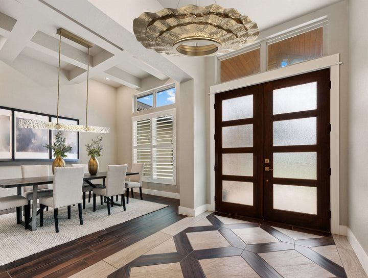 Delphine Chandelier by Hammerton Studio in a styled interior