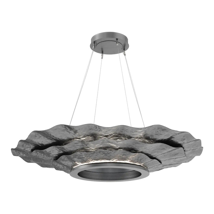 Delphine Chandelier by Hammerton Studio – Medium in Gunmetal