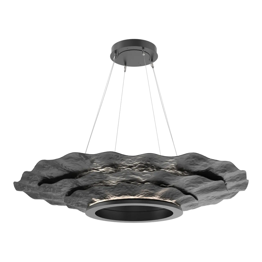 Delphine Chandelier by Hammerton Studio – Medium in Matte Black