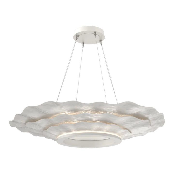 Delphine Chandelier by Hammerton Studio – Medium in Salt White