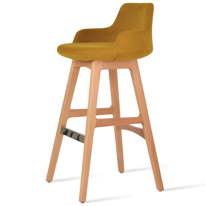 Dervish PR Wood Stool Soho Concept