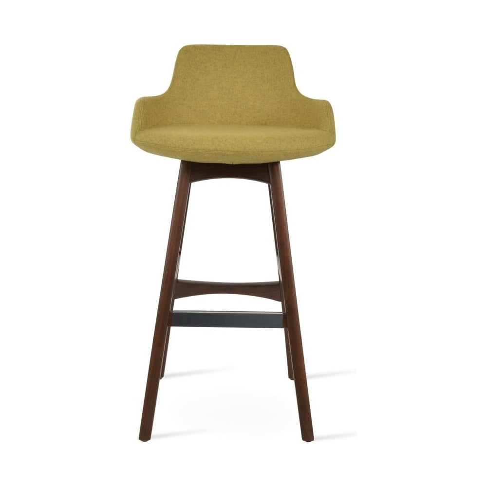 Dervish PR Wood Stool by Soho Concept — full product view