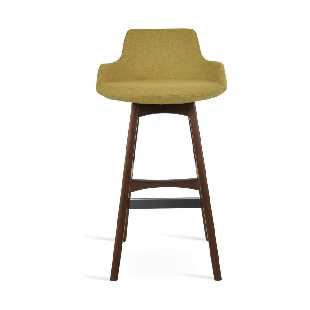 Dervish PR Wood Stool by Soho Concept — full product view