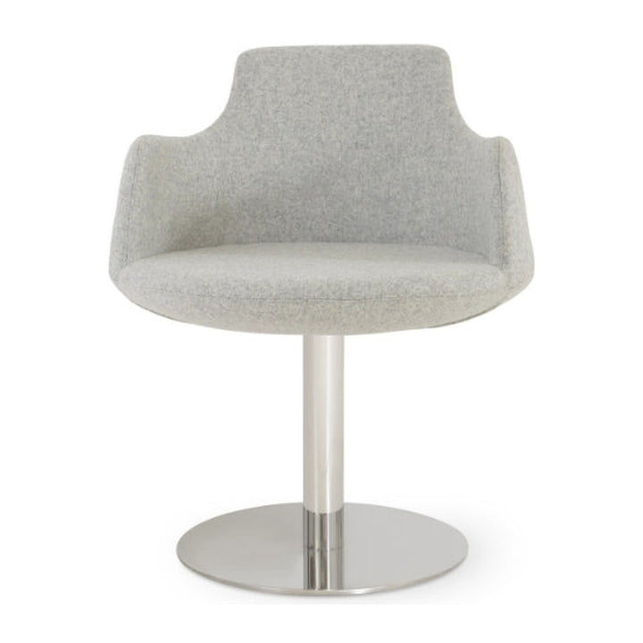 Dervish Round Swivel Armchair